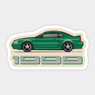 Green 99 Sticker